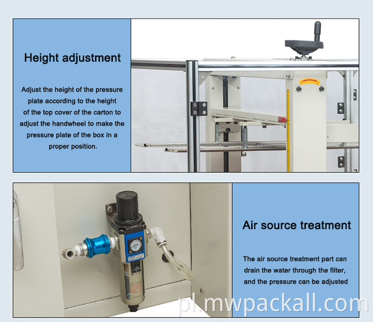 pakowacz kartonów Automatyczna maszyna do otwierania kartonów / maszyna do składania kartonów